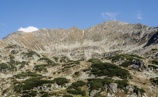 Retezat国家公园的山地景观图片下载