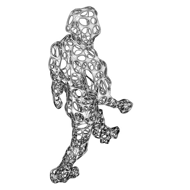 科幻模型3D插画图片下载