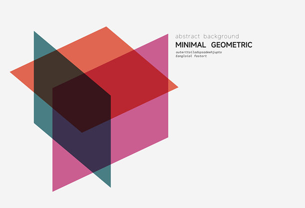 抽象透明几何三角形装饰素材背景设计模板图片下载