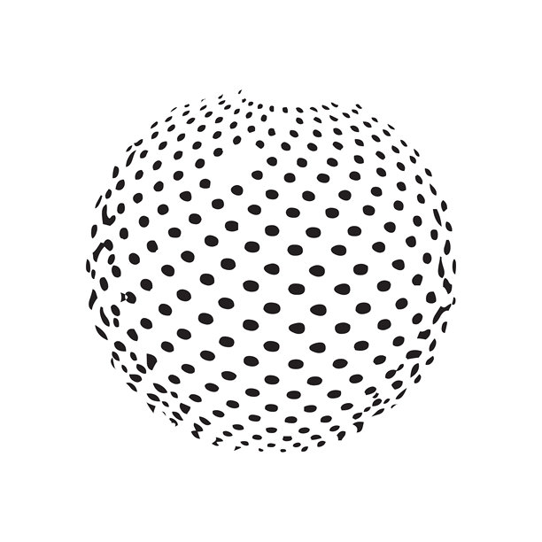 现代简约风格地球图标，矢量插画，可缩放，孤立在白色背景上图片下载