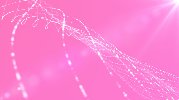 未来线条波浪背景 4K 素材视频图片下载