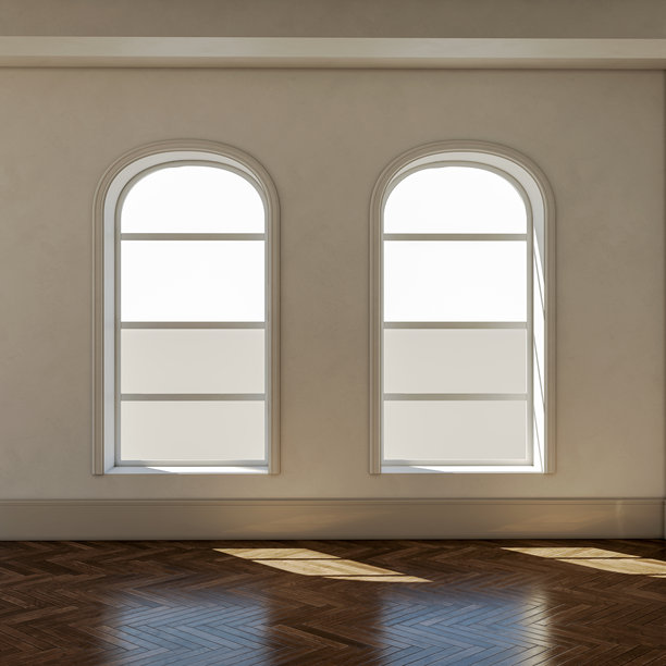 宽敞奢华的现代明亮室内客厅样板图插画，3D渲染图图片下载