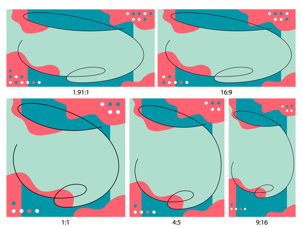 现代风格的抽象横幅模板，带有复制空间图片下载