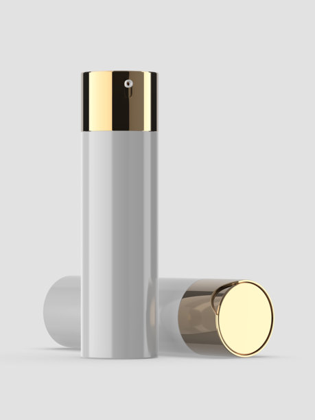 用于品牌推广的带泵头空白塑料瓶图片下载