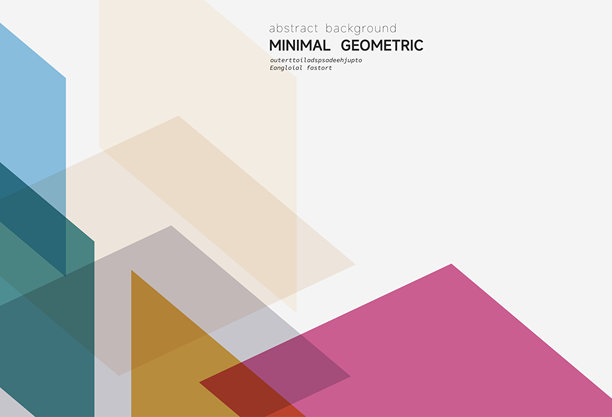 抽象透明几何三角形装饰素材背景设计模板图片下载