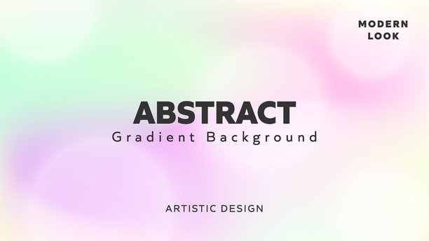 柔和、浅淡、粉彩的粉色、薄荷绿和黄色渐变融合的抽象矢量背景，适用于现代艺术设计、化妆品包装或博客背景图片下载