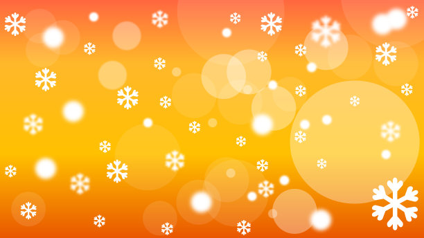 带星星和雪花装饰的蝴蝶结圣诞背景。插画背景图片下载