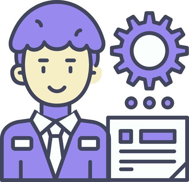 商务女性图标矢量素材图片下载