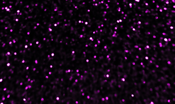 紫色散景闪光插画背景。星系太空背景。图片下载