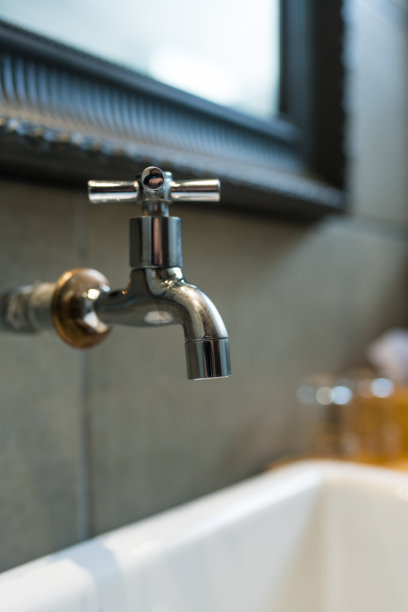 镀铬淋浴水龙头图片下载