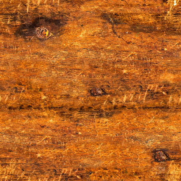 磨损风化的木板材料表面的无缝4K照片纹理。图片下载