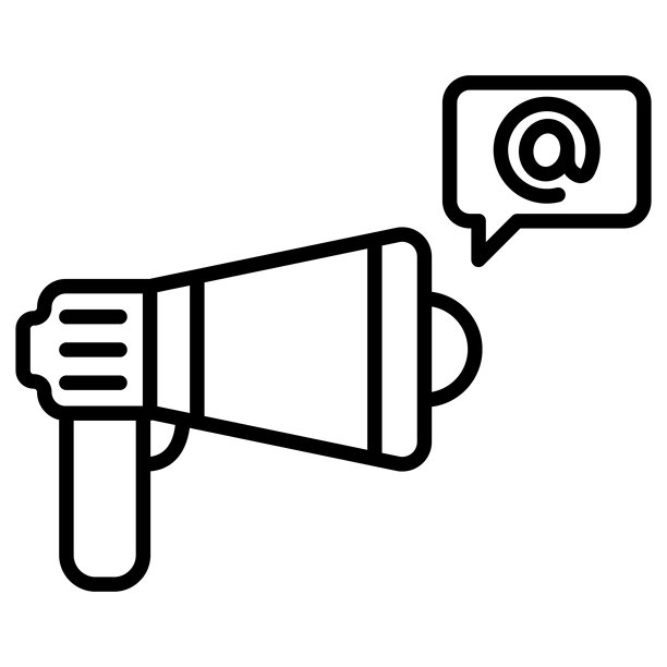 品牌提及矢量图标图片下载