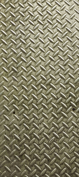 复古不锈钢胎面菱形板工业地板纹理图片下载