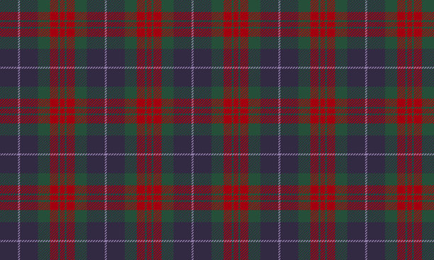 无缝格纹图案，紫色、绿色、红色，现代大胆风格，用于时尚设计、服装、裙子、裤子、连衣裙，矢量插画。图片下载