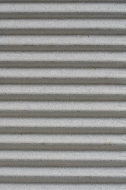 特写，用于设计的艺术作品的旧复古图案的回收纸盒纹理。白色灰色条纹纸板片抽象背景图片下载