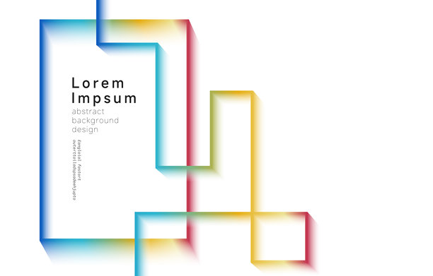 红黄蓝彩虹渐变条纹线条几何图案设计素材背景图片下载