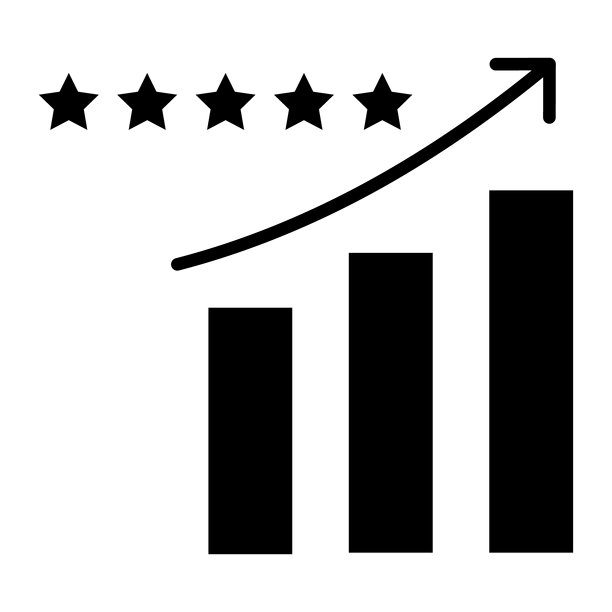 品牌声誉矢量图标图片下载