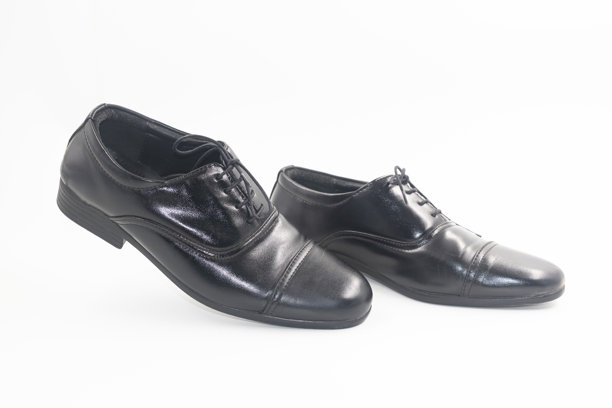 黑色鞋子，干净的影棚风格照片或产品风格图图片下载