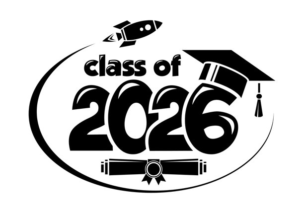 2025届毕业生班级标志，配有火箭图片下载
