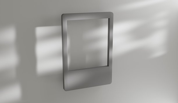 空白头像相框背景，画框，3D插画图片下载