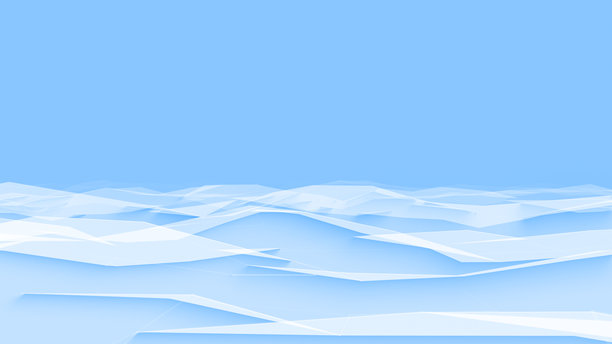 抽象彩色多边形空间，点和线在运动。数据技术与科学插画。3D渲染。无缝循环。4K 4K 股票视频图片下载