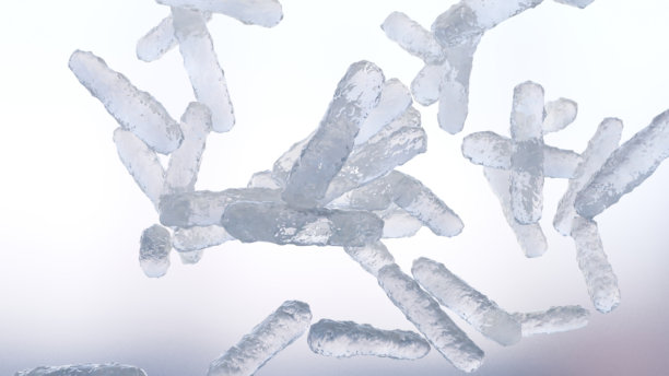 显微镜下的细菌，医学概念，病菌，微生物，细菌 3D渲染 特写图片下载