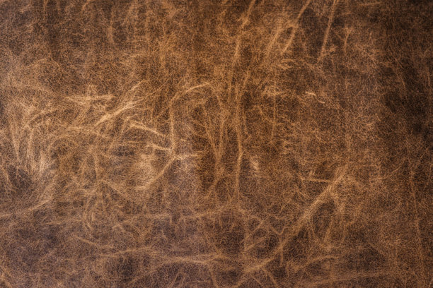 棕色皮革纹理特写，用于复古材料背景和室内设计概念图片下载