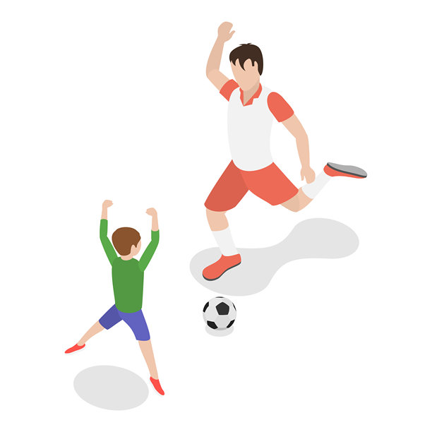 3D 等距扁平矢量插画：积极育儿技巧。第三项图片下载