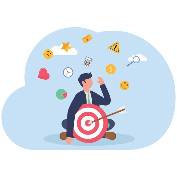 商务活动插画，矢量图图片下载