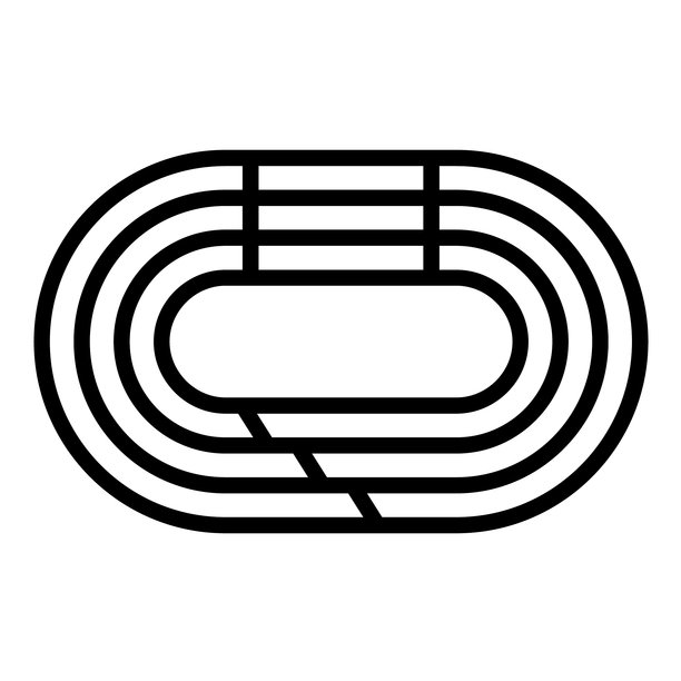 接力交换区矢量图标图片下载