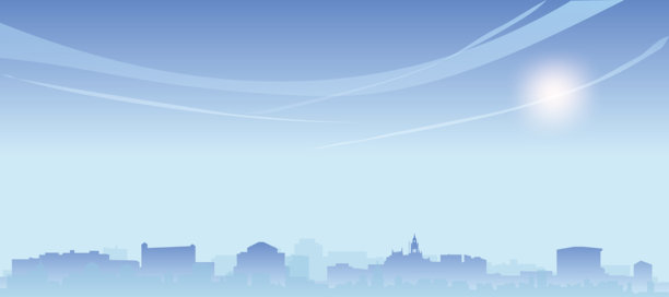 葡萄牙波尔图城市天际线全景海报图片下载