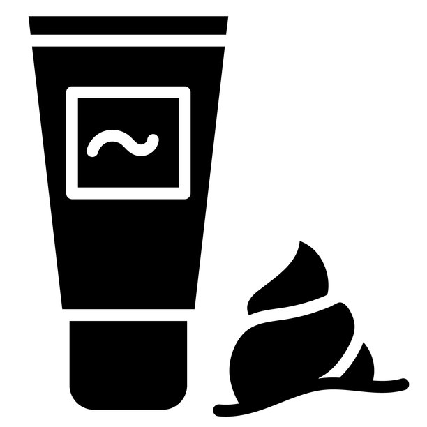 美发造型啫喱图标矢量图，可用于美容美发行业。图片下载