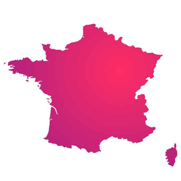 法国地图，标志剪影。世界地图地球仪。矢量插画，孤立在白色背景上。欧洲大陆图片下载