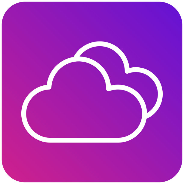 云朵矢量图标设计插画图片下载