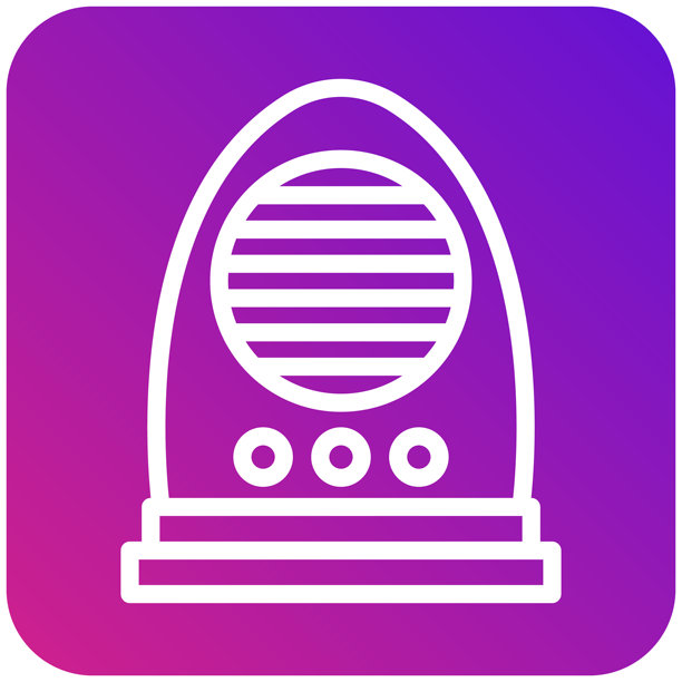 加热器矢量图标设计插画图片下载