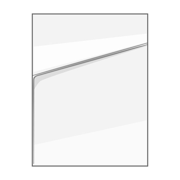 折叠的白纸，展示空白的复印空间模板图片下载