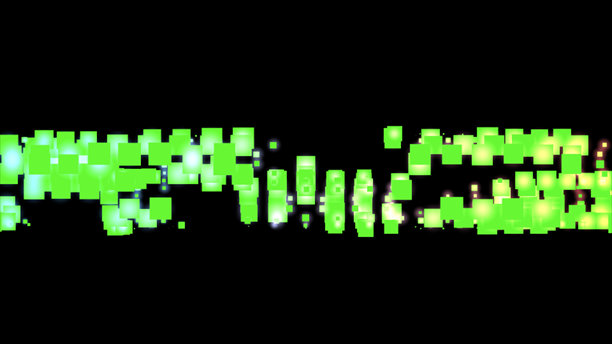 黑色背景上色彩斑斓的声波的精美插画。数字音乐播放器背景。数字数据网络连接概念。图片下载