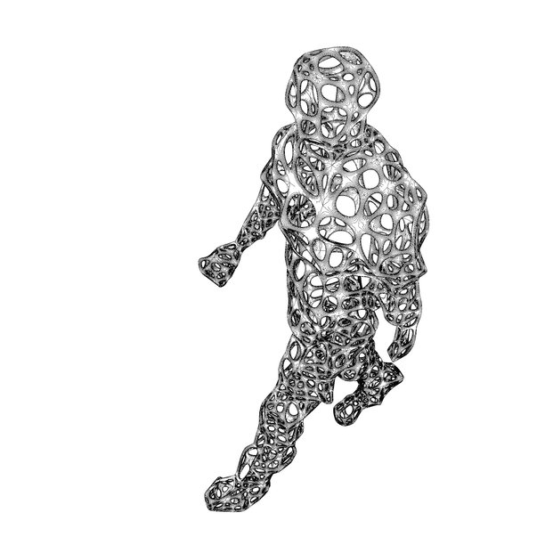 科幻模型三维插画图片下载