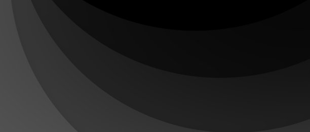 深邃空间中带有流动波浪效果的黑色抽象重叠背景装饰图片下载