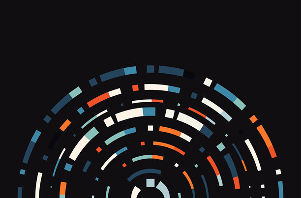 漩涡 圆点 条纹 线条图案设计素材背景图片下载