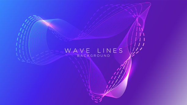 人工智能背景。现代未来科技粒子波背景。抽象的数字粒子网络。适用于商业、演示、广告、横幅、网站、登陆页面、壁纸屏幕等的未来现代背景设计。图片下载