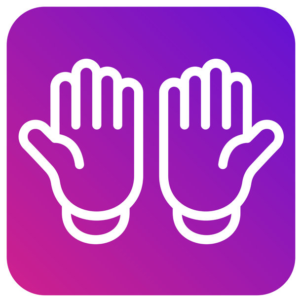 手套矢量图标设计插画图片下载