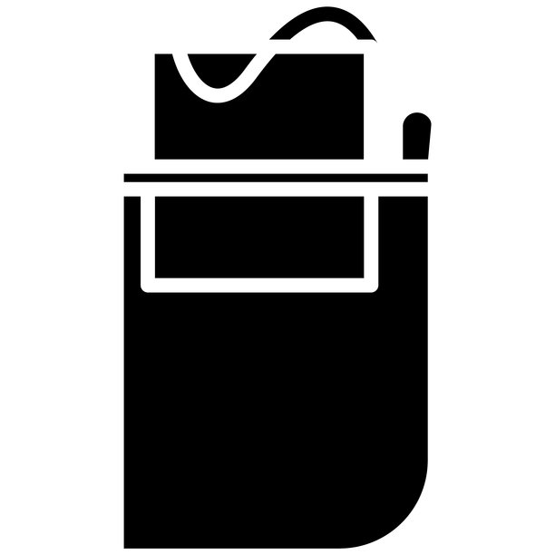 压缩袋矢量图标图片下载