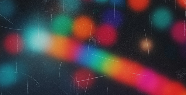 4K精美彩色渐变背景，带有噪点。抽象的柔和全息模糊颗粒感渐变横幅背景纹理，多彩数字颗粒柔和噪点效果，怀旧，复古，老派图片下载