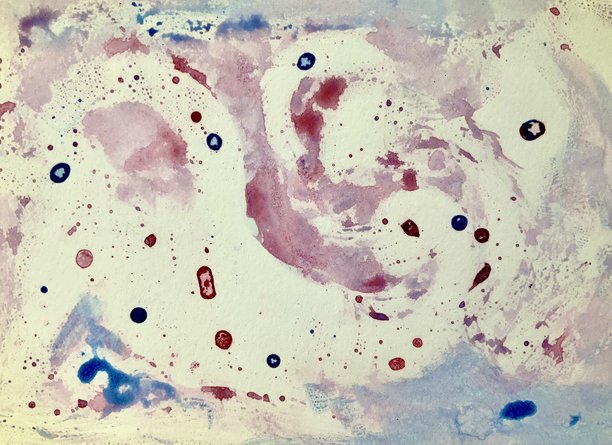 油画和水彩的手绘纹理图片下载