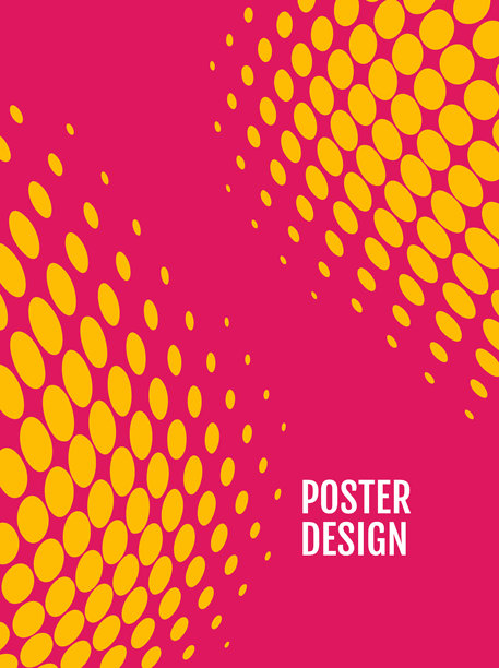 矢量插画。半色调彩色圆点背景集。海报、邀请函、期刊、传单、优惠券、书籍封面设计。鲜艳、褪色的圆点。复古几何横幅系列图片下载