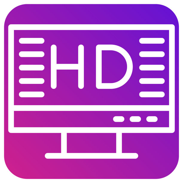 高清屏幕矢量图标设计插画图片下载