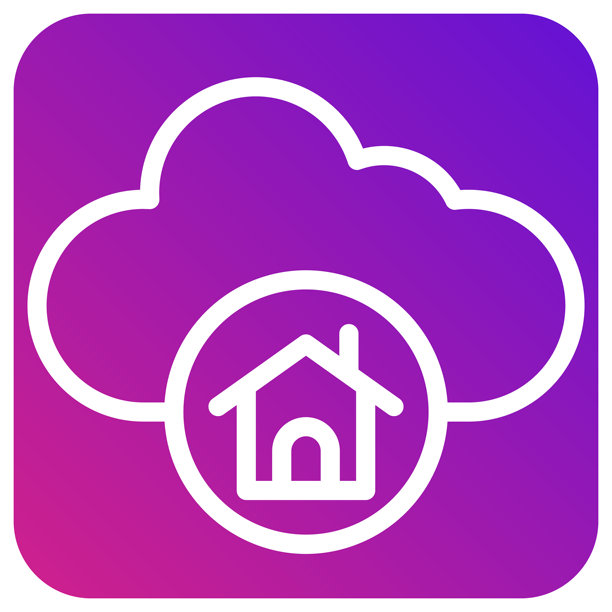 智能家居矢量图标设计插画图片下载