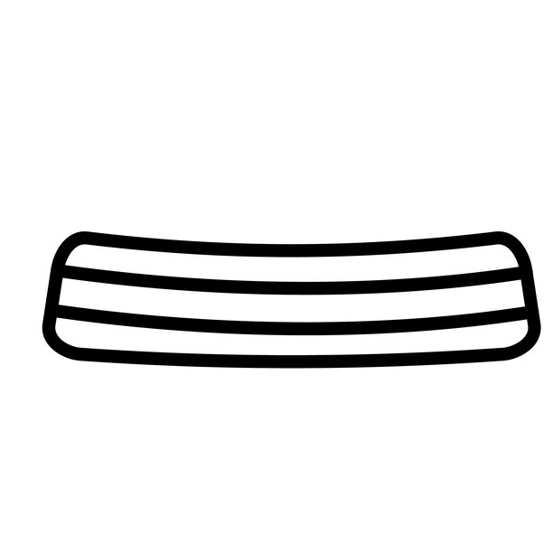 运动发带矢量图标图片下载