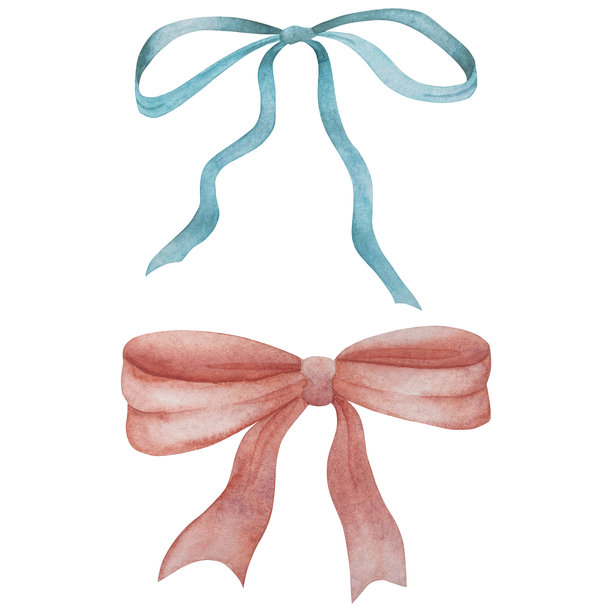 复活节花卉节日传统装饰元素套装。水彩插画。彩蛋、蝴蝶结、春季花园花卉和篮子。用于花束、花环、明信片、贺卡的复活节装饰套装。图片下载